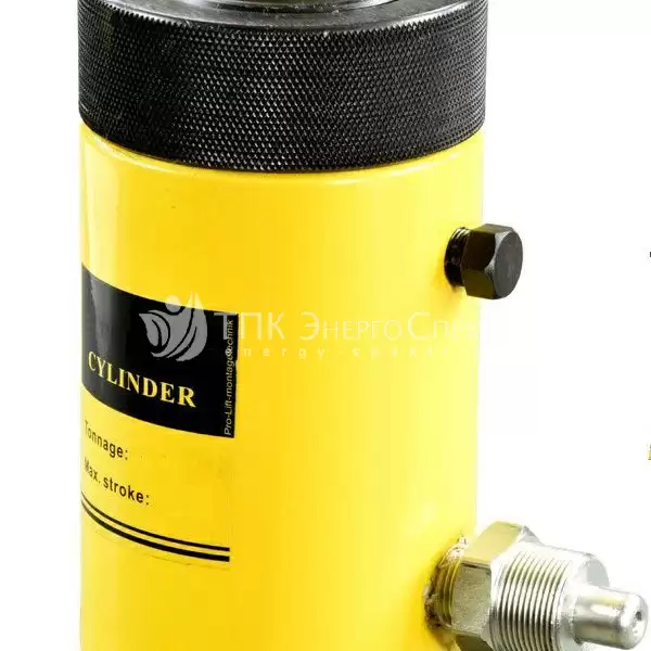 Домкрат гидравлический TOR HHYG-1000300LS (ДГ1000П300Г) 1000 т с фиксирующей гайкой