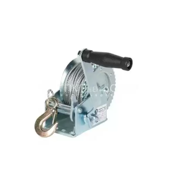 Лебедка ручная TOR ЛФ-1200 (FD) г/п 0,5 т длина троса 10 м