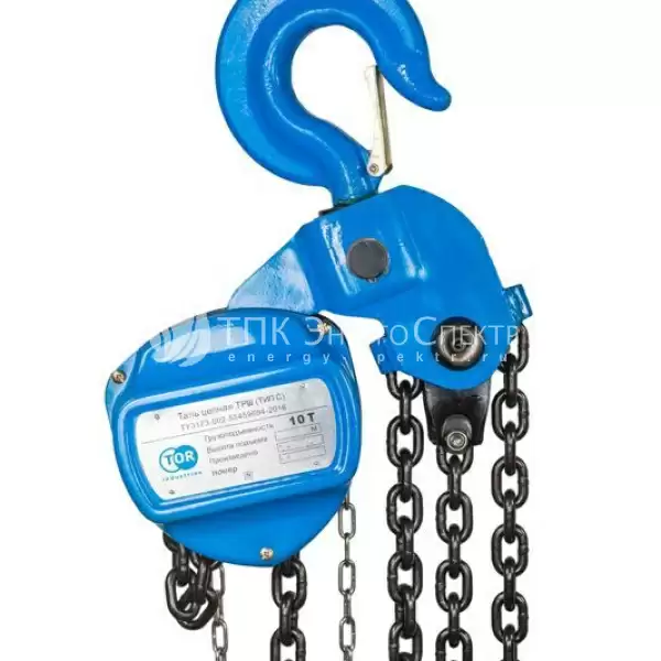 Таль ручная шестеренная TOR ТРШ C 10ТХ12М (модель N)