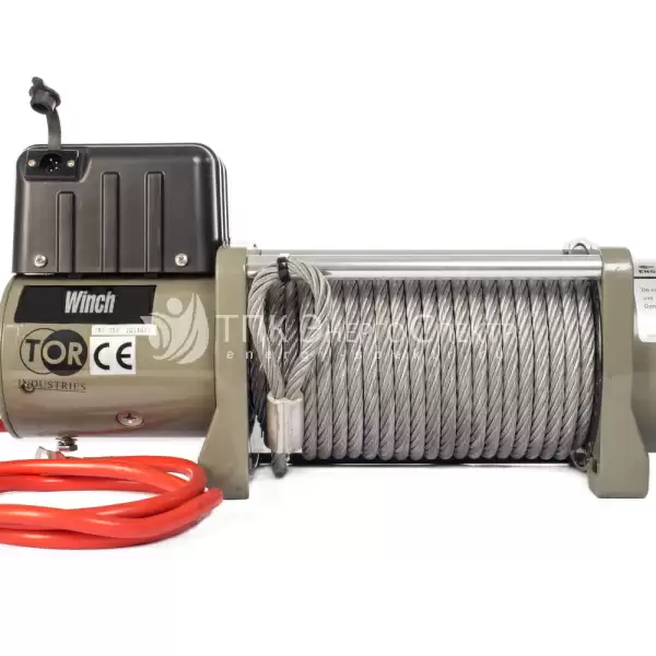 Лебедка автомобильная TOR ЛА SEC15000 г/п 6804 кг 28 м 12V