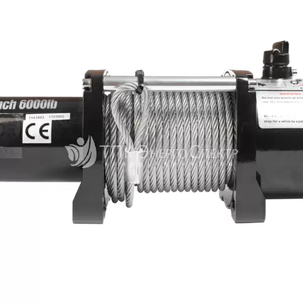 Лебедка (2720 кг/20 м) автомобильная TOR 12 V P6000